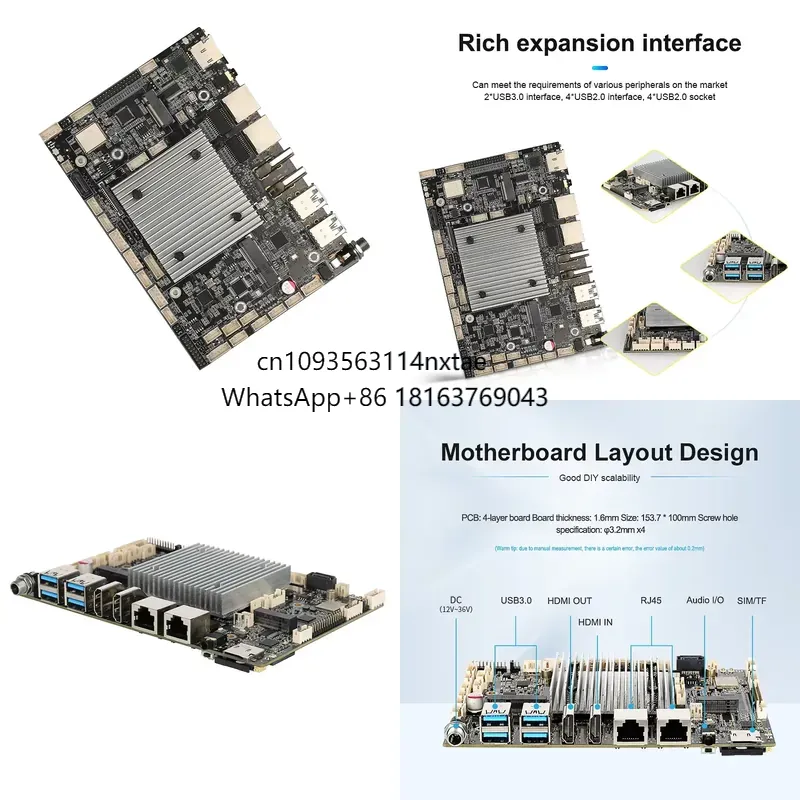 Rk3588 Mini Pc Board - 2026 Hot! Rockchip Rk3588 Development Motherboard