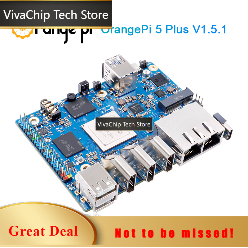 Rk3588 Mini Pc Board - VivaCTOrange Pi5 Plus 16GB Single Board