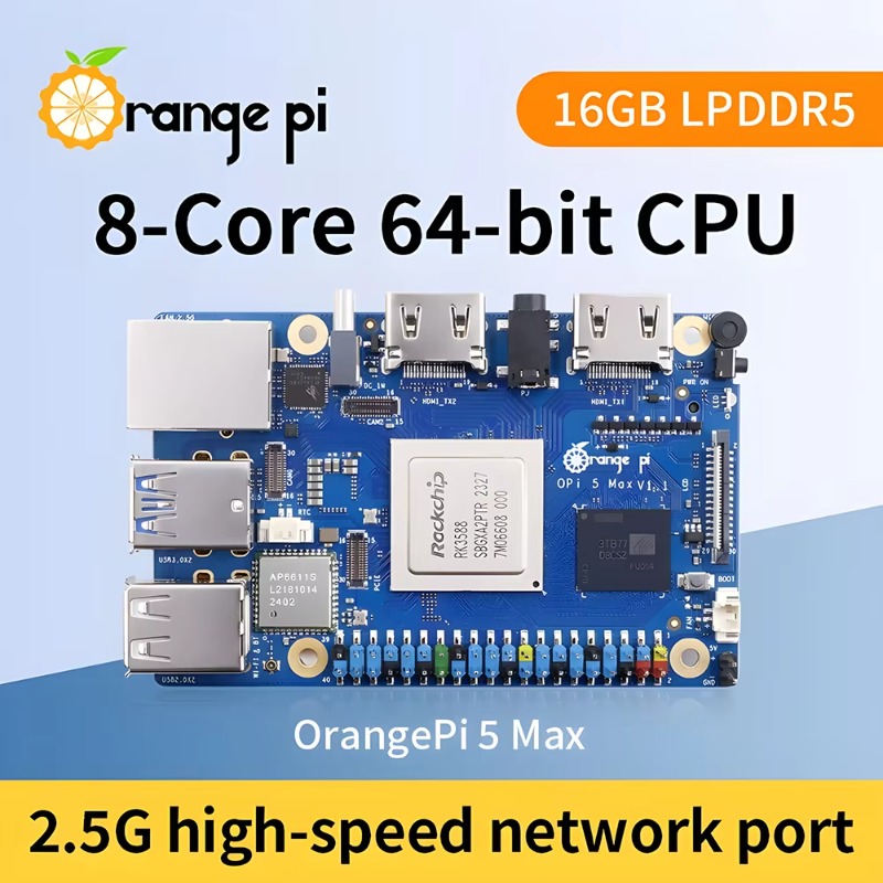 【Hot Sale】OEM Orange Pi 5 MAX  - Orange Pi 5 Max Rk3588 review and price