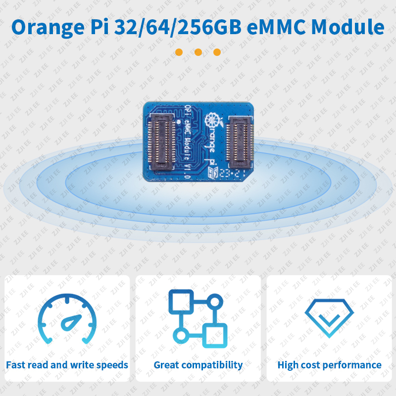 Orange Pi EMMC Module 32GB 64G - Orange Pi 5 Plus 32Gb review and price