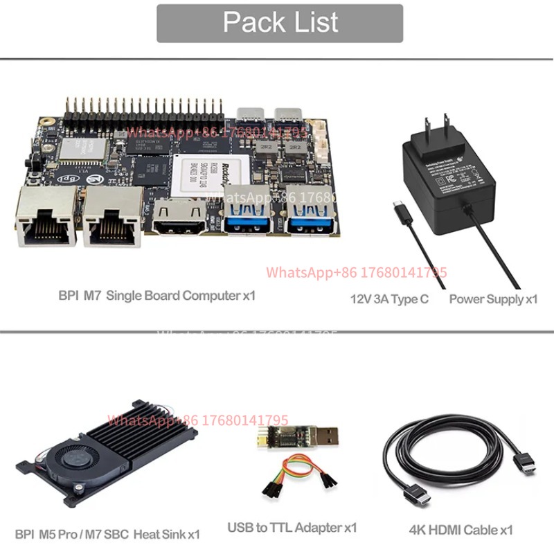 RK3588 Single Board Computer S - Banana Pi Bpi M7 Rk3588 review and price