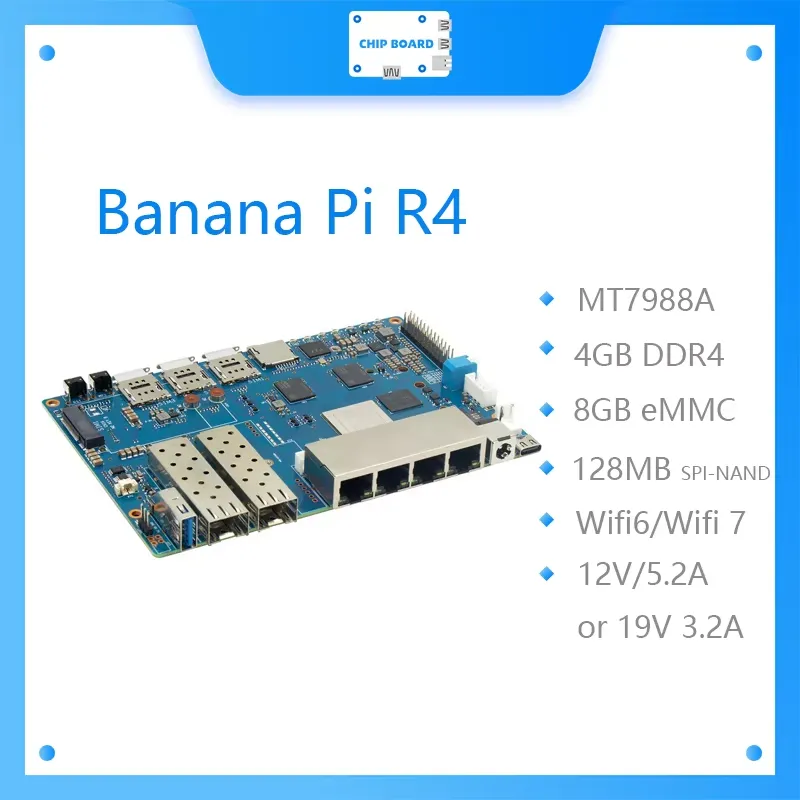 2026 Hot! Banana Pi BPI R4 Wif - Bananapi Bpi R4 Wifi 7 review and price