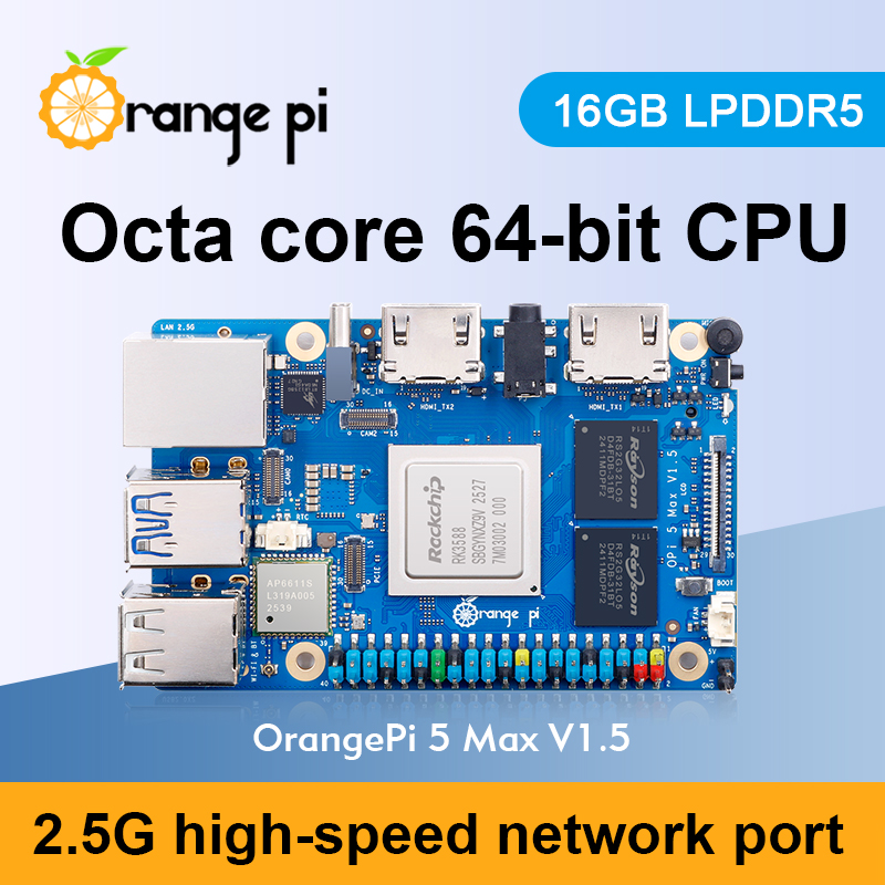 AvaCoreOrange Pi 5 Max 16GB V1 - Rk3588 Mini Pc Board review and price